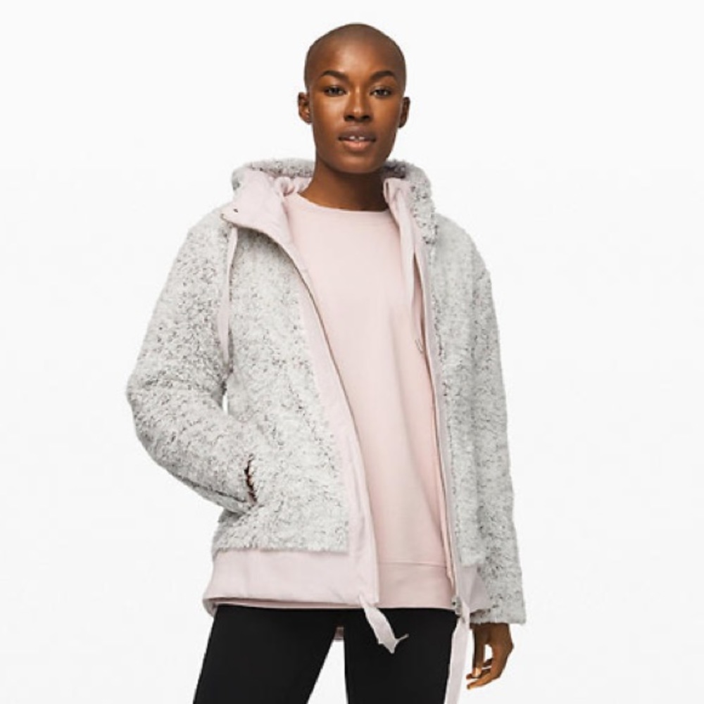 Restore warmth Sherpa full zip